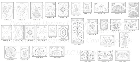 TIN PUNCH PATTERNS