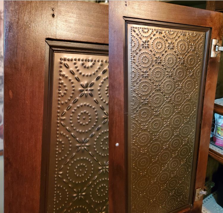 punched tin panels