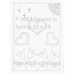 P 1064 Hearts in Spring 10 x 14