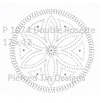 P 1074 Double Rosette 12 x 12