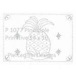 P 1077 Pineapple Primitive 14 x 10
