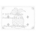 P 1077 Pineapple Primitive 14 x 10