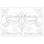 P 1102 Loving Birds 14x10