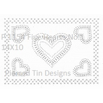 P 1154 Five Hearts No.1 14X10