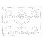P 1173 Lady's Favorite 12x9