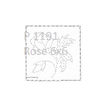 P 1191 Rose 6x6