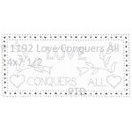P 1192 Love Conquers All 14x7 1/2