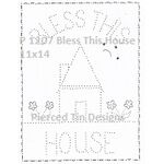 P 1207 Bless This House 11x14