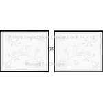 P 1028 Single Doves Choose L or R 14 x 12