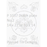 P 1037 Dutch plate No.2 14 x 22 or 10 x 14