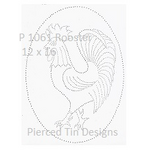 P 1061 Rooster 12 x 16  or 18 x 24