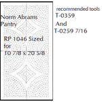 Norm Abrams Pantry Tin Punch Pattern