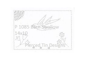 P 1085 Barn Swallow 14x10