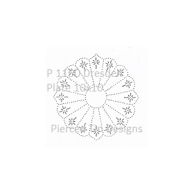 P 1150 Dresden Plate 10x10