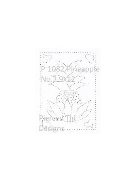P 1082 Pineapple No.3 9x12