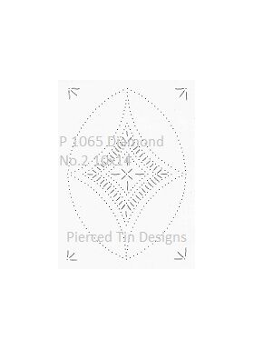 P 1065 Diamond No.2 10x14
