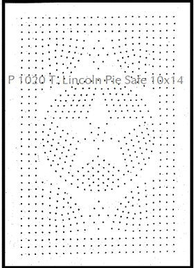 P 1020 T. Lincoln Pie Safe 10x14