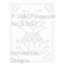 P 1082 Pineapple No.3 9x12