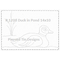 P 1203 Duck in Pond 14x10
