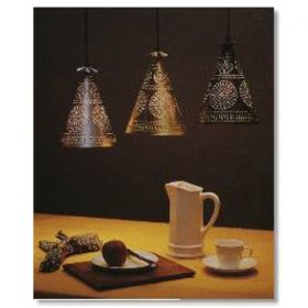 Witches' hat lamps